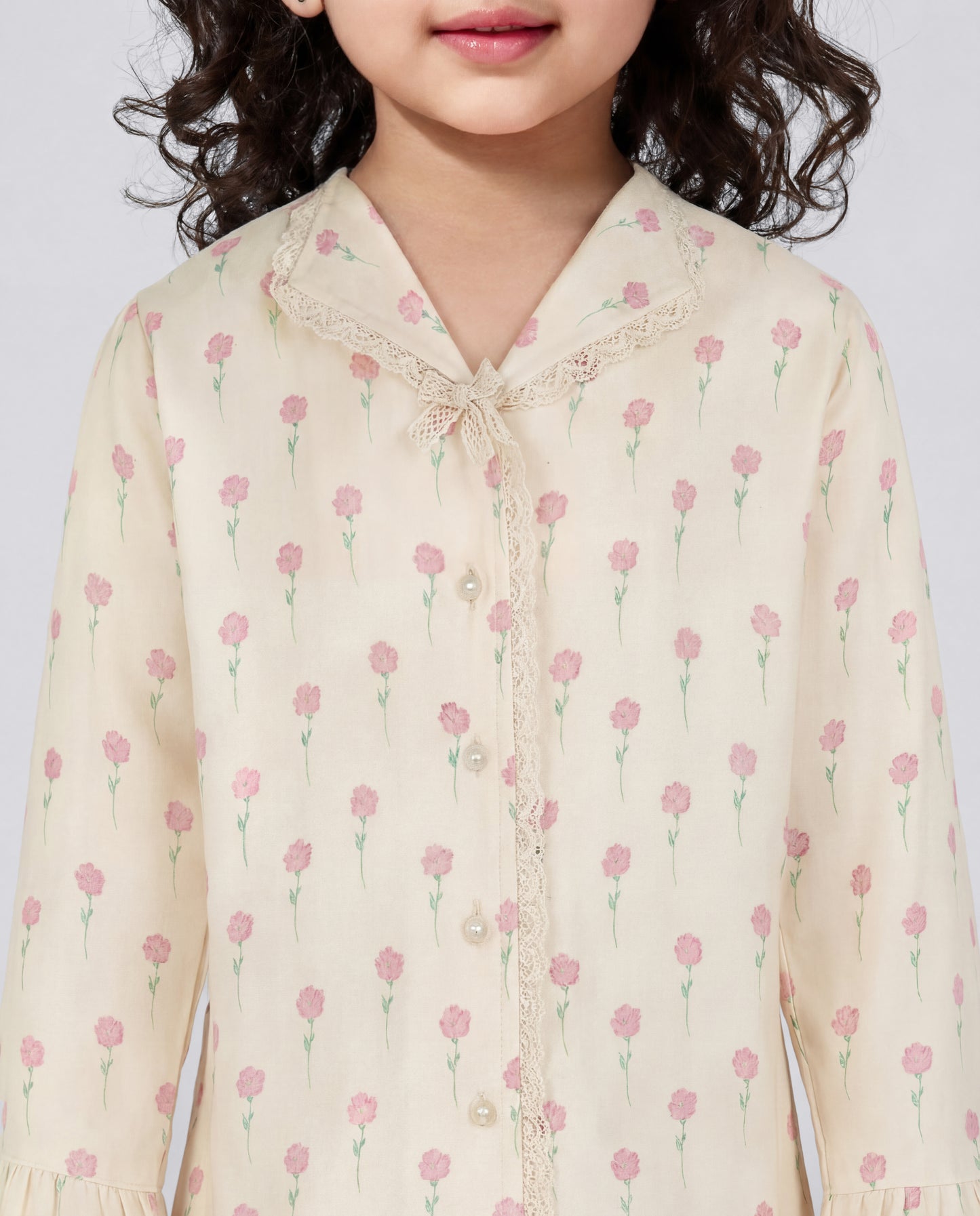 Super comfy Butter printed nightsuit (SS26-#026)