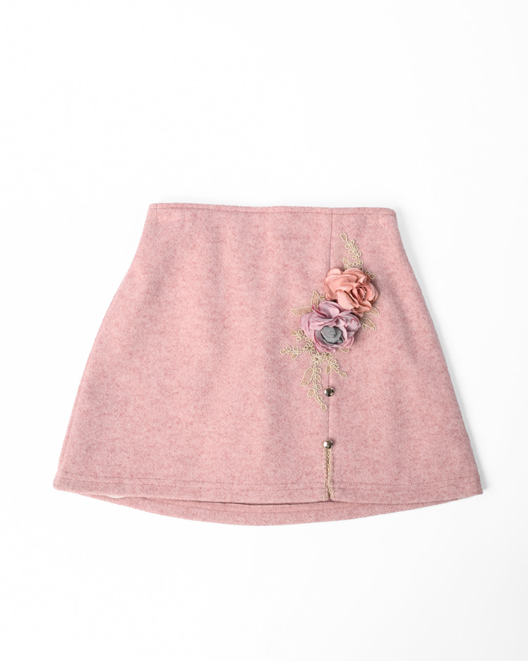 Milange Top With Milange Skirt