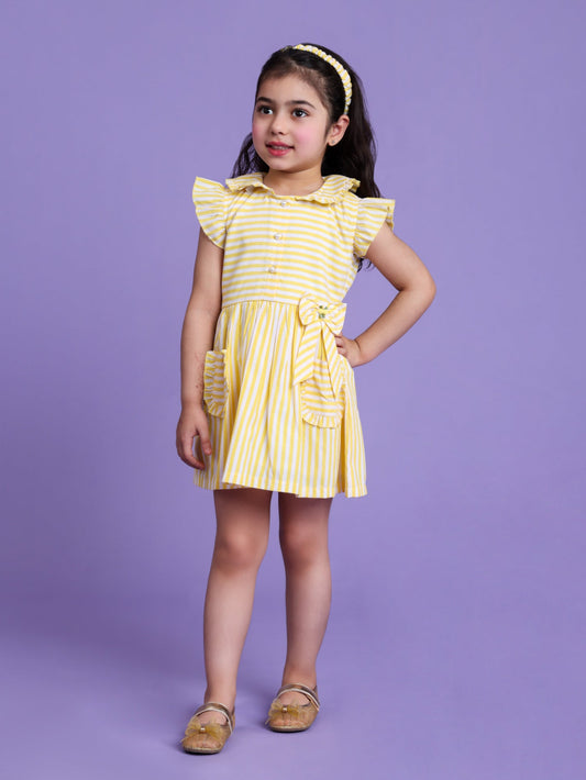 Yellow Stripe dress