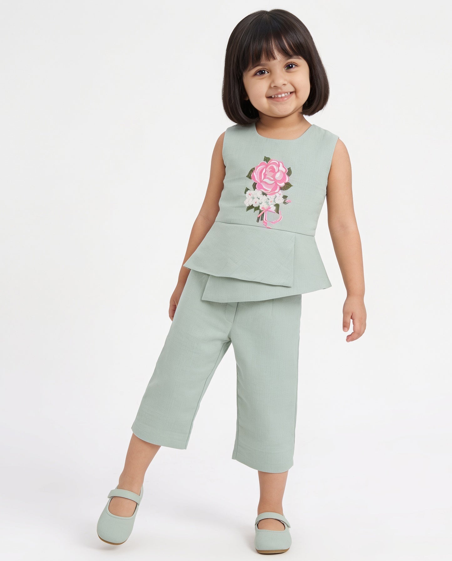 Sage Green Muslin Co-ordset
