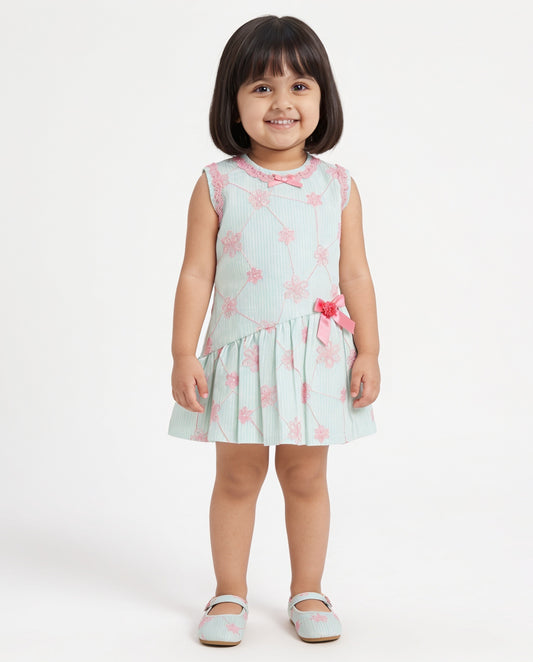 Easy Breezy Mint Green Cotton linen dress