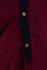 Maroon velvet corduroy shirt