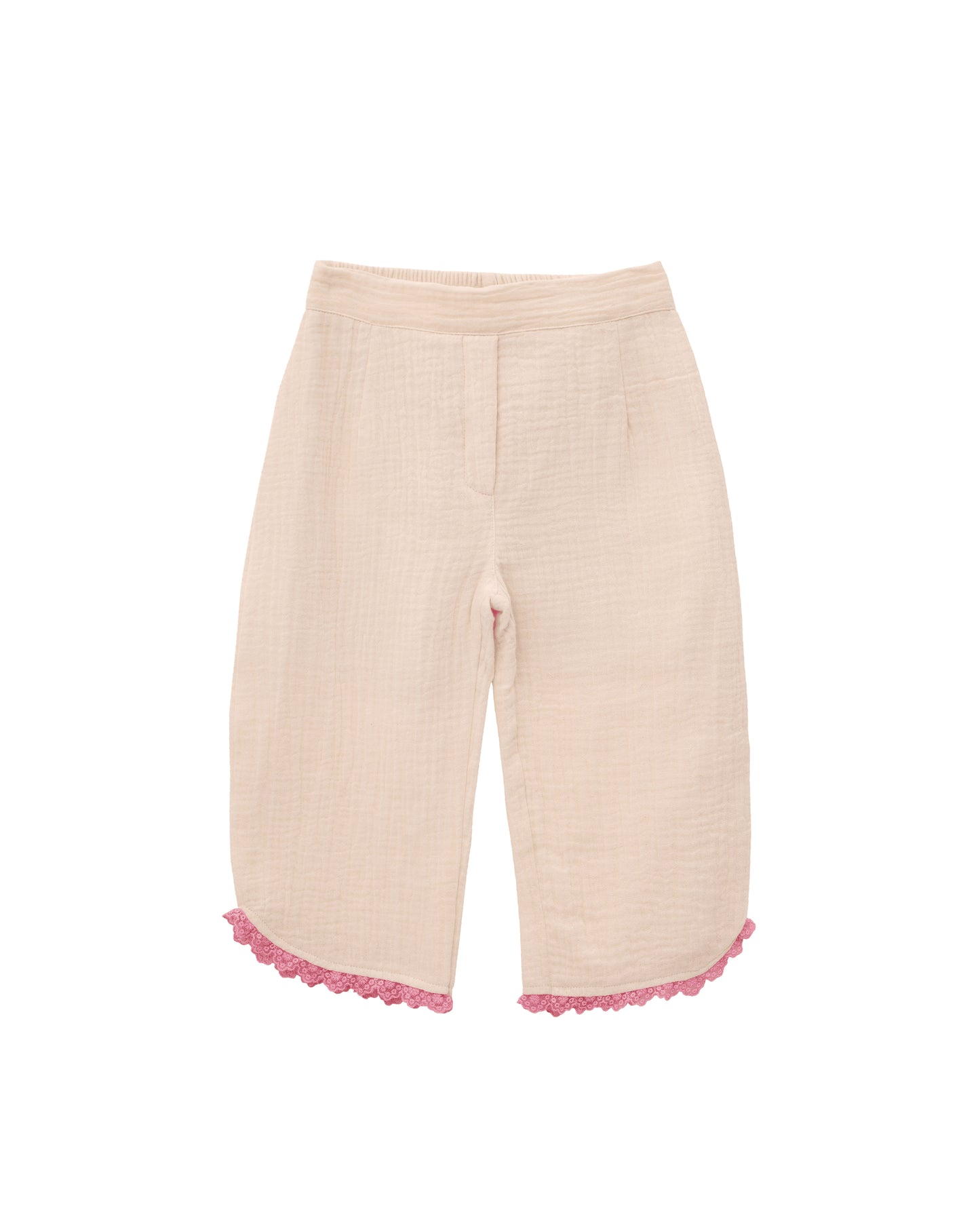Super Comfortable Cream Musil Co-ord set