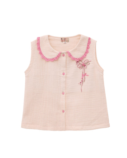 Super Comfortable Cream Musil Co-ord set