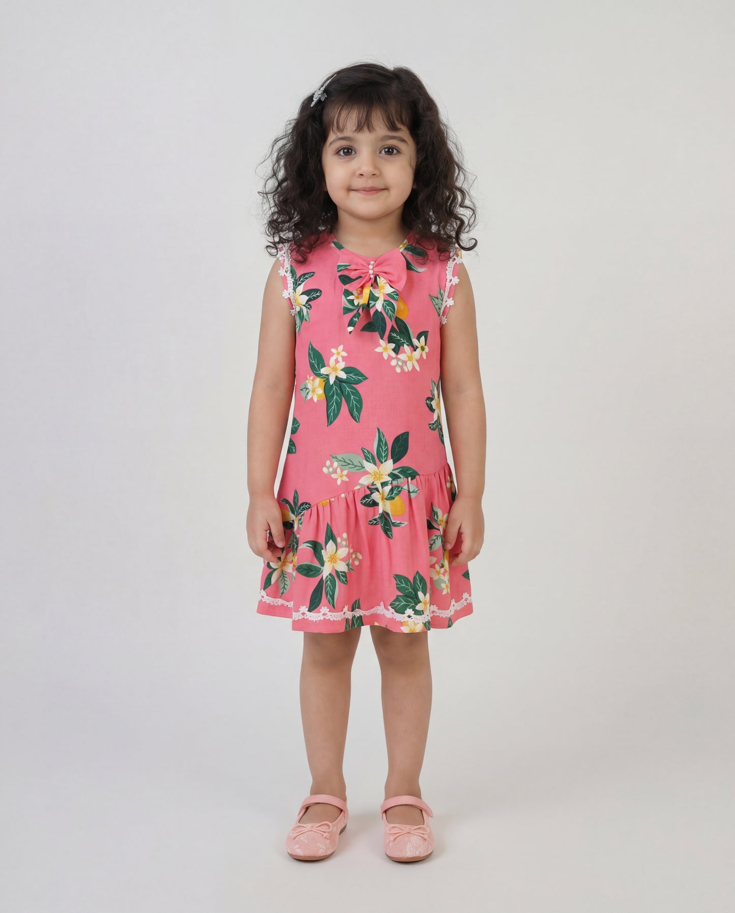 Floral printed sun dress