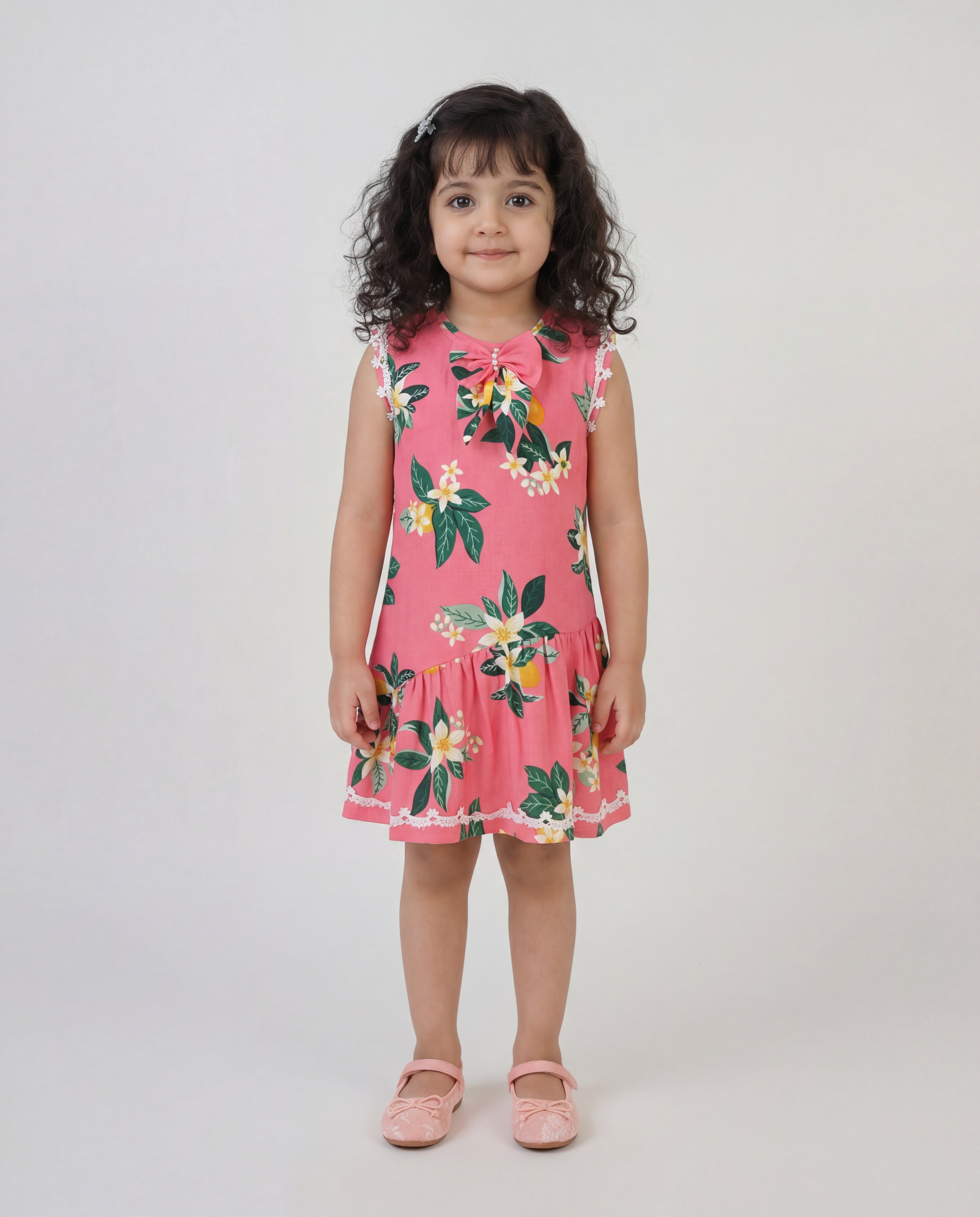 Floral printed sun dress