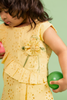 Yellow Dress with Ruffles