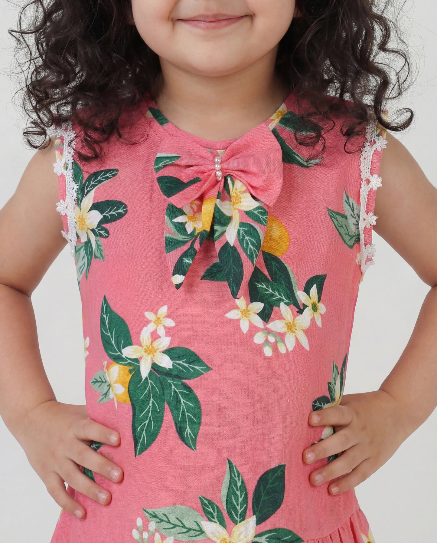 Floral printed sun dress
