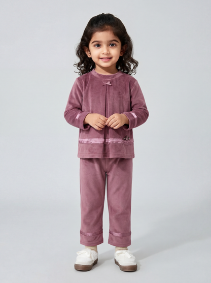 Super Comfortable purple nightsuit -045