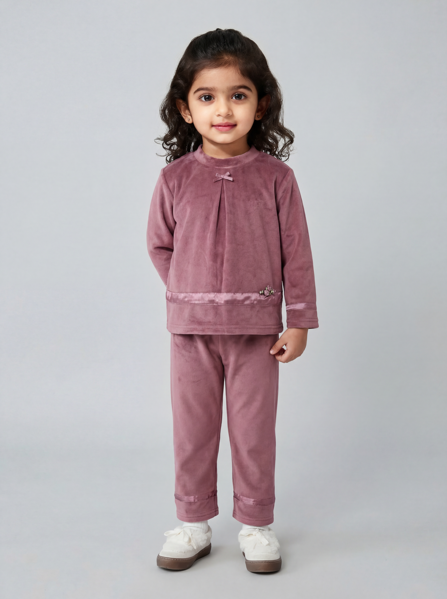 Super Comfortable purple nightsuit -045