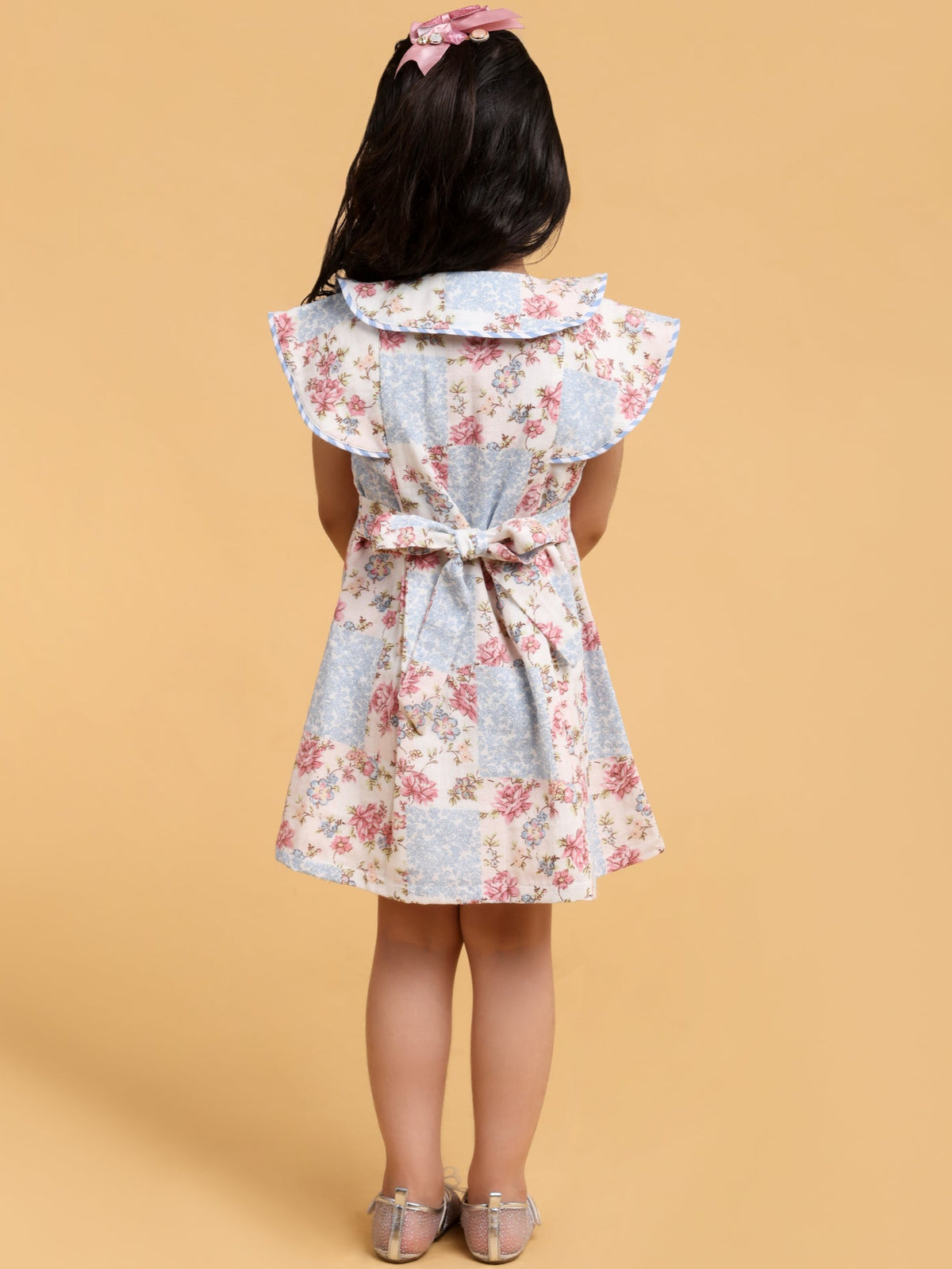 Soft printed cotton dress