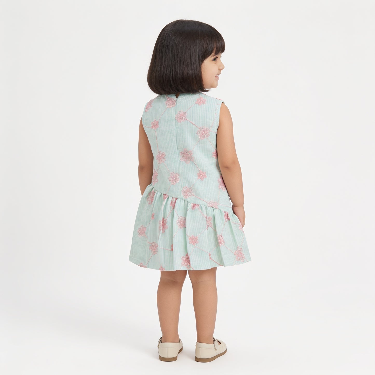 Easy Breezy Mint Green Cotton linen dress